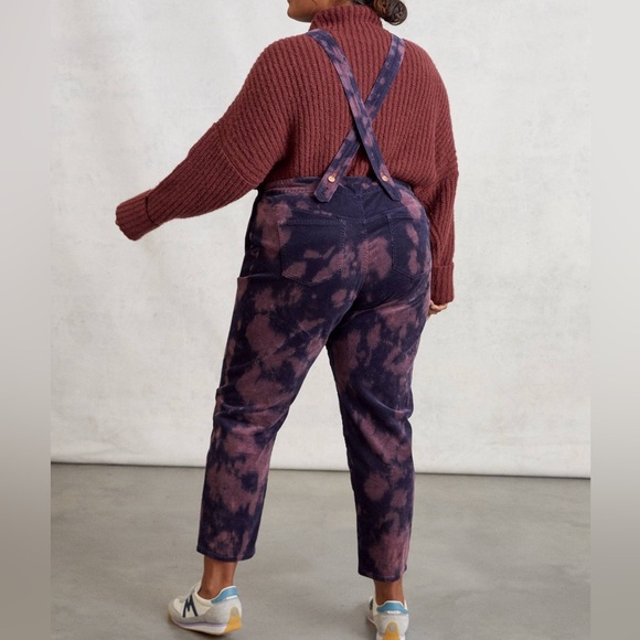 Pilcro Slim Corduroy Overalls Sz 33 - Picture 3 of 11